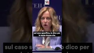 LA FRECCIATA DI MELONI A MARIA ROSARIA BOCCIA #news #shorts #sangiuliano
