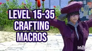 FFXIV 3.0 0744 Simple Crafting Macro 15-35