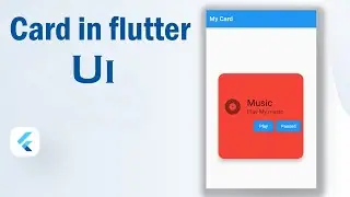 Flutter Tutorial - Card