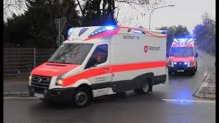 3 Ambulances EMS + Van Volunteer FD