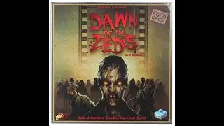 DAWN OF THE ZEDS 3RD EDITION Board Game Unboxing Hermann Luttmann Victory Point Games