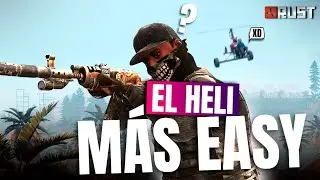 ¡¡¡ Le ROBAMOS el HELI ASÍ de EASY !!! l RUST Gameplay Español #1
