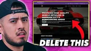 Roasting a Pro Detailers Website (To Get More Customers)