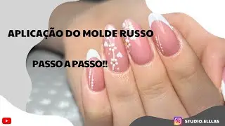 COMO FAZER UMA UNHA NO MOLDE RUSSO!!✨