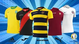 Copa America 2021 All Teams kits Jersey I 2021 Copa América