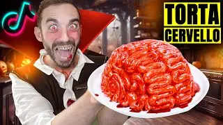 PROVO 3 RICETTE VIRALI DI TIK TOK #30 - *TORTA CERVELLO* -  Settimana di Halloween [1/4]