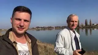 Гуляем на озере в селе Первомайское Симферопольский район Крым