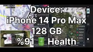 iPhone 14 Pro Max PUBG Mobile HANDCAM 4 Finger Gameplay 🔥