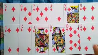 Game Of Playing Cards || Math Activity