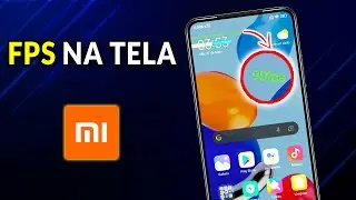 Como Mostrar o FPS no Celular XIAOMI - APENAS 2 PASSOS