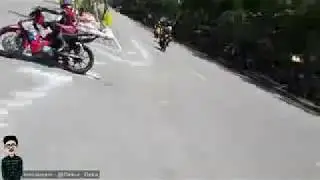 kejadian lucu di road race indonesia memang unik