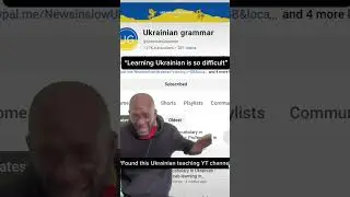 Found this Ukrainian study channel! 🇺🇦 #fyp #studyukrainian #ukrainianlessons  #speakukrainian