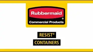 Rubbermaid Commercial Products Resist® Containers