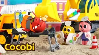 Jack Jack Got Hurt at the Construction Site! 😱 Doctor Pretend Play | Cocobi