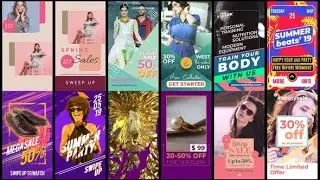 Free download template Videohive 23445942 Animated Promo Stories
