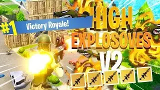 NEW GAMEMODE! - High Explosives V2 | Fortnite