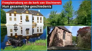 Fraelylemaborg en de kerk in Slochteren.