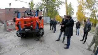 Сдача вездеходных буровых установок Вектор ТВР-3.200 (управление движением при помощи Wi-Fi)