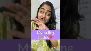Revealing My CODING PROFILES❤️