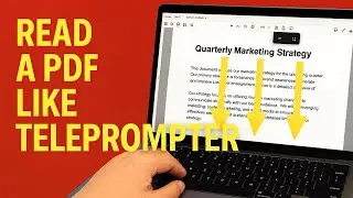 Read PDFs Hands-Free with Auto Scrolling in Adobe Acrobat (Tutorial 2025)