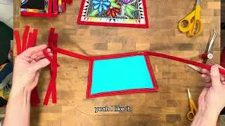 Sewing my beadwork! PART 2 #sew #beadwork #subscribe #video #watch #unboxing #dance #art #craft #fyp