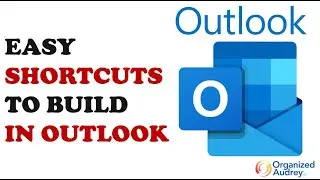 How to build shortcuts in Outlook