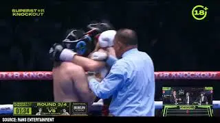 JEFRI NICHOL VS EL RUMI   FULL FIGHT   SUPERSTAR KNOCKOUT  RANS SPORTAINMENT