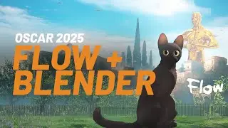 OSCAR 2025 - FLOW ANIMAÇÃO PRODUZIDA NO BLENDER, VENCE!