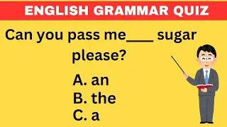 English Grammar Quiz| English Grammar Learning| Quiz challenge