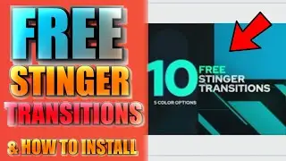 10 Free Stinger Transitions for OBS and How to Set it Up | 