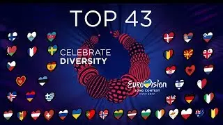 EUROVISION 2018 TOP 43 (1 YEAR AGO)
