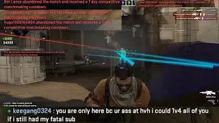 CSGO MM HvH With The Boys - Funny Moments FT Aimware Beta