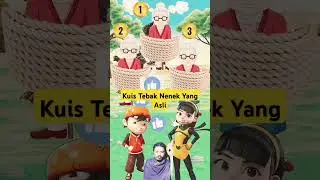 Kuis Tebakan Nenek yang asli yang Mana ? #kartun #upinipin #boboiboy #tebak #funny #tebakan #kuis