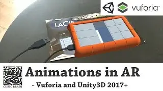 How to activate animations in AR with touch input using Vuforia AR & Unity3D