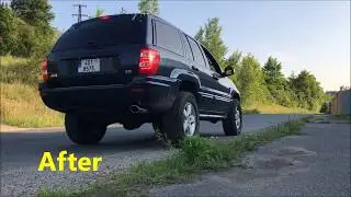 Jeep Grand Cherokee WJ Diesel - Straight pipe