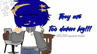 Alaska is too damn big|Ft.America,Canada,and Russia|Countryhumans & StateHumans|Gacha Club