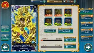 Saint Seiya Cosmo Fantasy - Sagittarius Seiya (GOLD 24)