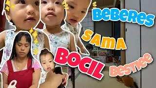 CLEANING UP WITH THE CHILDREN 