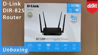 D-Link DIR 825 Router Unboxing