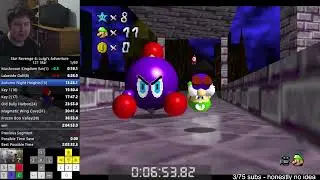 Star Revenge 6: Luigi's Adventure - 121 Star Speedrun in 1:58:42