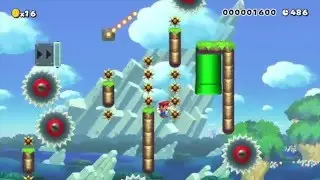 Super Mario Maker - Wicked Wall-jumps