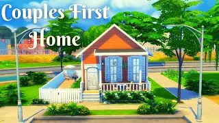 Couples FIRST HOME - The Sims 4: Speed Build - No CC