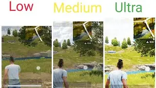 PUBG:NewState-Low:Medium:Ultra-Graphics Comparison.new pubg graphics comparison