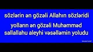 sallallahu aleyhi vesellem
