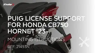 REF. 21493N - LICENSE SUPPORT FOR HONDA CB750 HORNET 23'-
