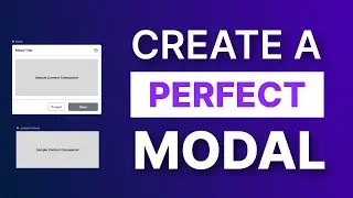 Create A Modal / Popup in Figma - Design System 101