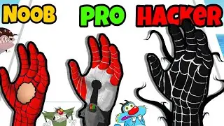 Oggy Evolving Noob Superhero Hand To God Level Hand In Superhero Hand Run Android Game