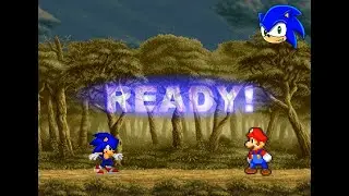 Mario vs Sonic HD by Hurricane360