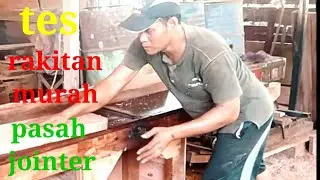 Membuat mesin  jointer sendiri sederhana