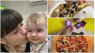 VLOG: All plans ruined / Making pizza, to each their own and healthy eating / Mama Vika